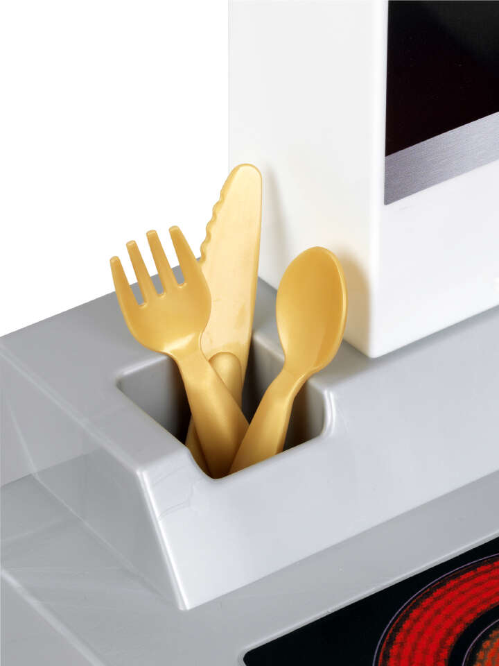 klein Miele Kinder-Spielküche Kücheninsel Salt & Pepper